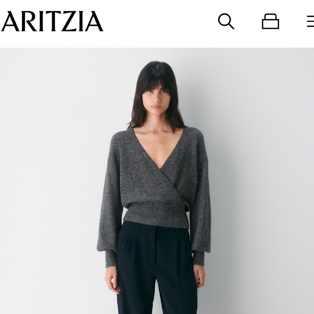 NWT! Aritzia Wilfred SoftSpoke™ Dear Sweater